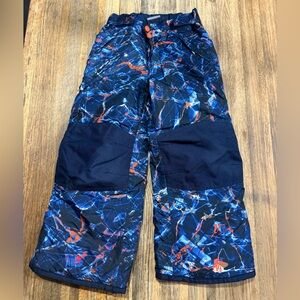 Kids Champion Abstract Blue and Black Pants XS